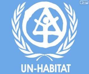 yapboz UN-HABITAT logosu, Birleşmiş Milletler İnsan Yerleşimleri Programı